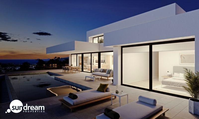 g_43343-3-5 Villa de lujo de 4 dormitorios con piscina infinity y vistas al mar a la venta en Benitachell