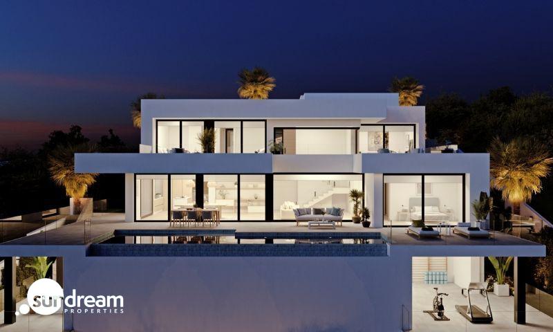 g_43343-3-6 Villa de lujo de 4 dormitorios con piscina infinity y vistas al mar a la venta en Benitachell