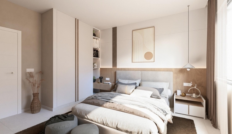 Villa de 3 dormitorios de nueva construcción con piscina privada en resort de golf en Murcia