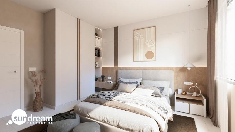 Villa de 3 dormitorios de nueva construcción con piscina privada en resort de golf en Murcia