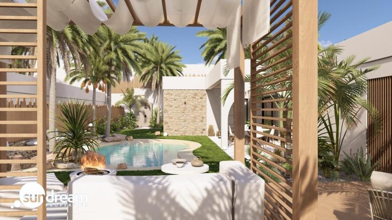 g_43452-5-12 Villa en una planta con 2 dormitorios y piscina privada en golf resort (Murcia)