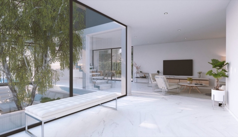 Espectacular villa de 4 dormitorios con parcela de 1000m2 en exclusivo resort de golf(Murcia)