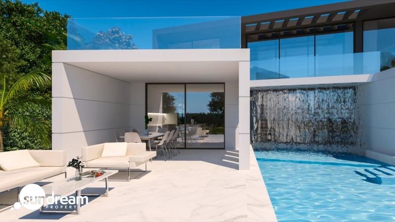 g_43460-14-19 Espectacular villa de 4 dormitorios con parcela de 1000m2 en exclusivo resort de golf(Murcia)