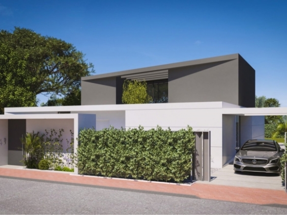 Espectacular villa de 4 dormitorios con parcela de 1000m2 en exclusivo resort de golf(Murcia)