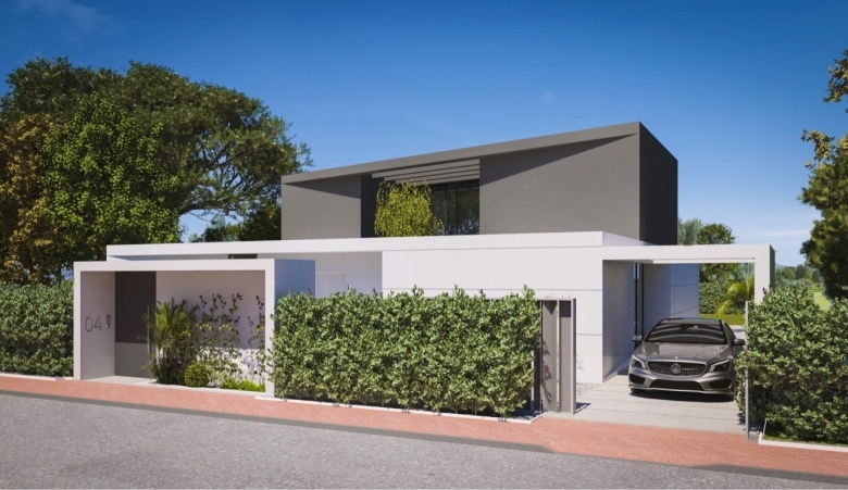 Espectacular villa de 4 dormitorios con parcela de 1000m2 en exclusivo resort de golf(Murcia)