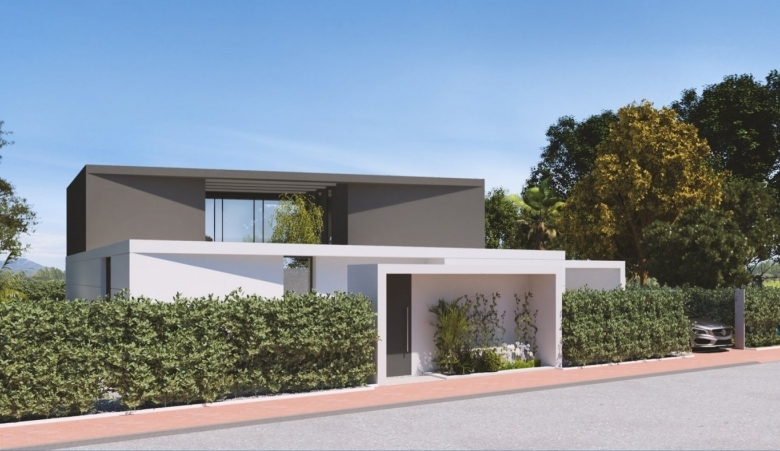 Espectacular villa de 4 dormitorios con parcela de 1000m2 en exclusivo resort de golf(Murcia)