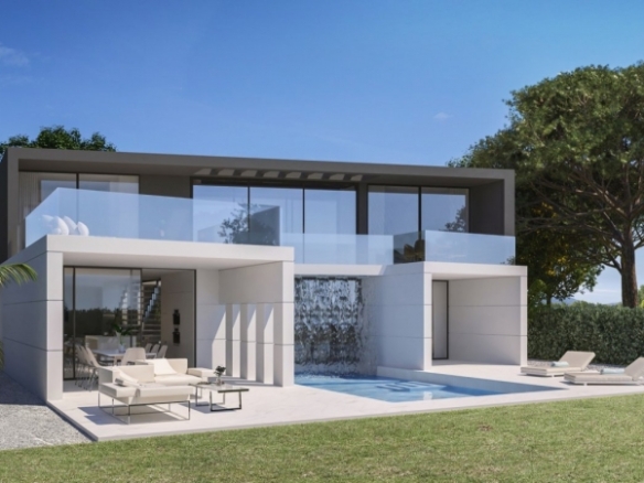 Espectacular villa de 4 dormitorios con parcela de 1000m2 en exclusivo resort de golf(Murcia)