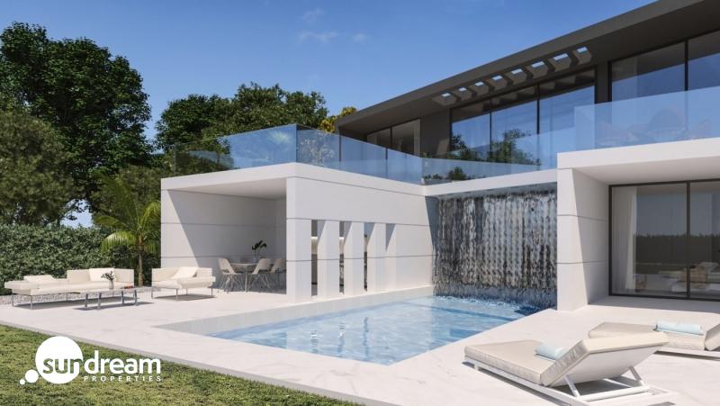 Espectacular villa de 4 dormitorios con parcela de 1000m2 en exclusivo resort de golf(Murcia)