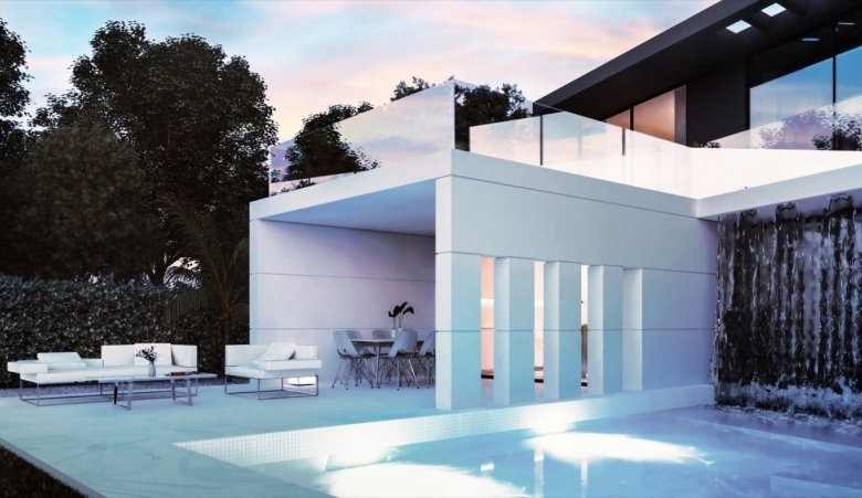 Espectacular villa de 4 dormitorios con parcela de 1000m2 en exclusivo resort de golf(Murcia)