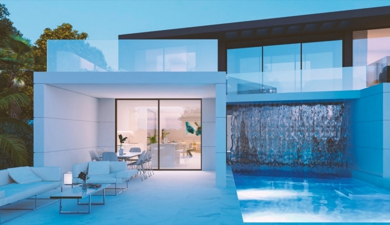 Espectacular villa de 4 dormitorios con parcela de 1000m2 en exclusivo resort de golf(Murcia)