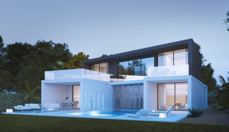 Espectacular villa de 4 dormitorios con parcela de 1000m2 en exclusivo resort de golf(Murcia)