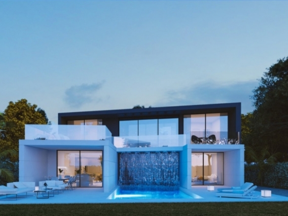 Espectacular villa de 4 dormitorios con parcela de 1000m2 en exclusivo resort de golf(Murcia)