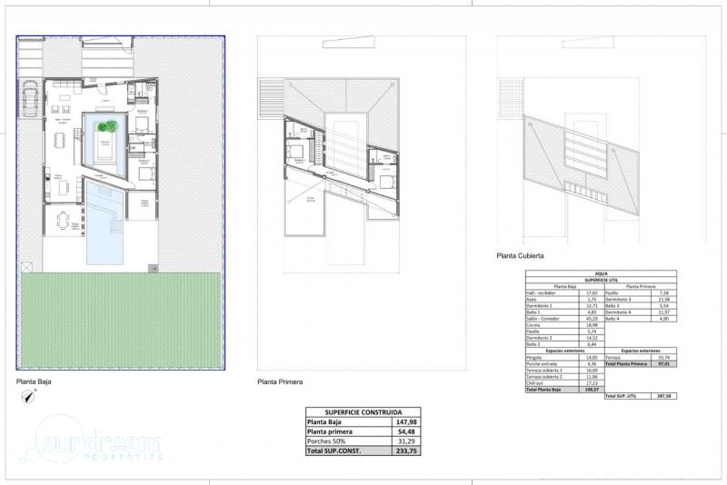 Espectacular villa de 4 dormitorios con parcela de 1000m2 en exclusivo resort de golf(Murcia)