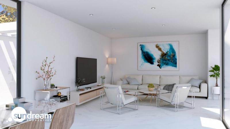 Espectacular villa de 4 dormitorios con parcela de 1000m2 en exclusivo resort de golf(Murcia)