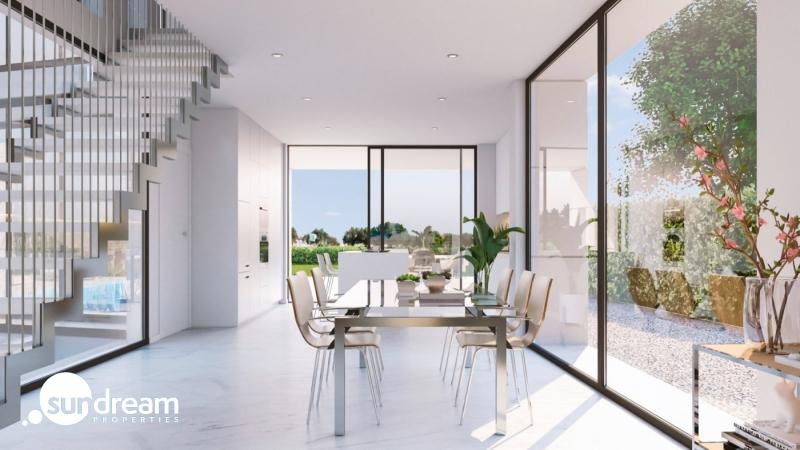 Espectacular villa de 4 dormitorios con parcela de 1000m2 en exclusivo resort de golf(Murcia)