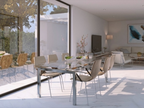 Espectacular villa de 4 dormitorios con parcela de 1000m2 en exclusivo resort de golf(Murcia)