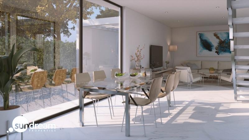 Espectacular villa de 4 dormitorios con parcela de 1000m2 en exclusivo resort de golf(Murcia)