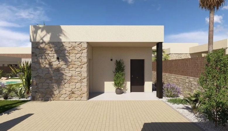 Villa de 3 dormitorios en una planta con piscina privada en resort de golf(Murcia)