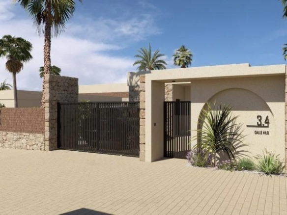 Villa de 3 dormitorios en una planta con piscina privada en resort de golf(Murcia)