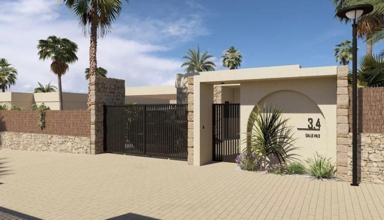 Villa de 3 dormitorios en una planta con piscina privada en resort de golf(Murcia)