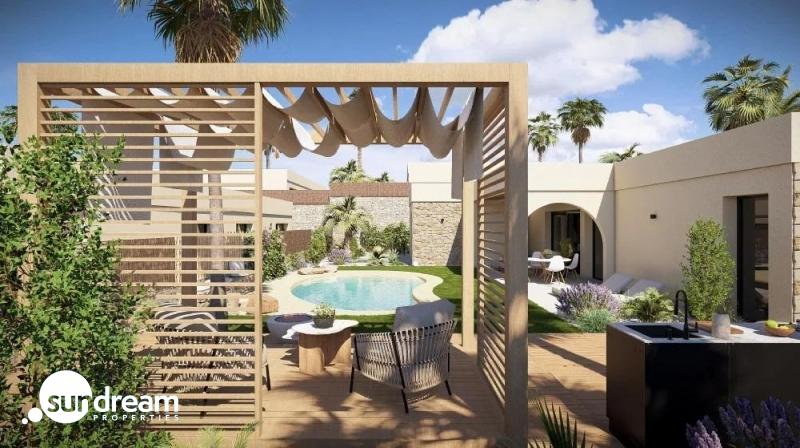 Villa de 3 dormitorios en una planta con piscina privada en resort de golf(Murcia)