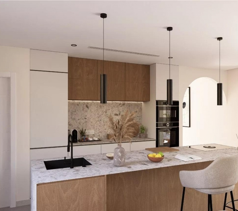 Villa de 3 dormitorios en una planta con piscina privada en resort de golf(Murcia)