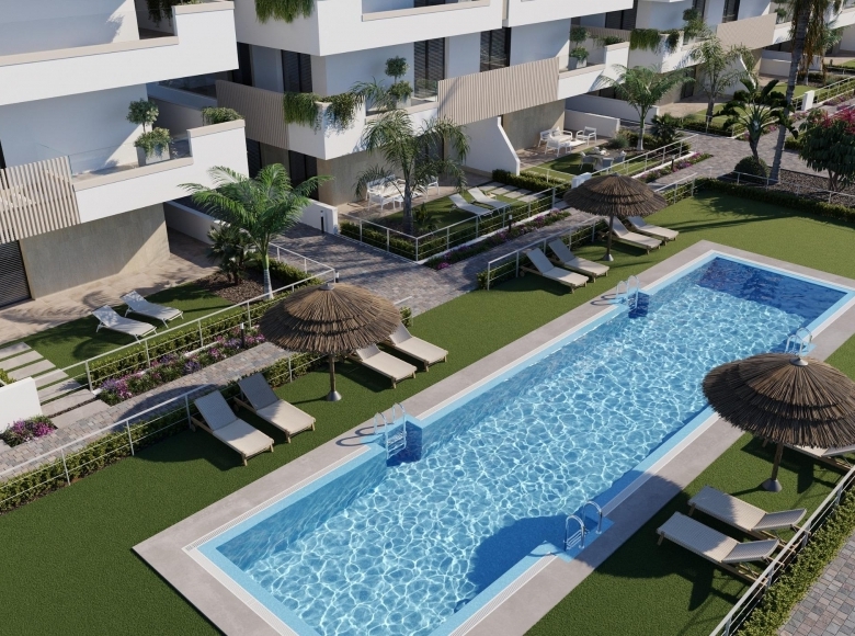 Ático de 3 dormitorios de nueva construcción a la venta en Santa Rosalia Lake and Life Resort(Murcia)