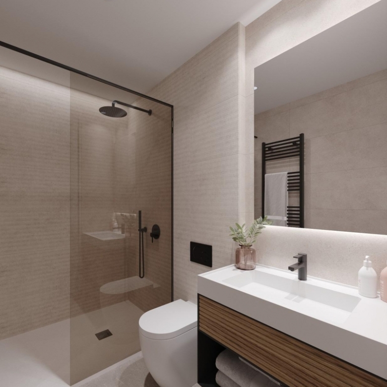 Ático de 3 dormitorios de nueva construcción a la venta en Santa Rosalia Lake and Life Resort(Murcia)