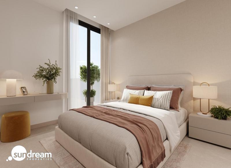 Ático de 3 dormitorios de nueva construcción a la venta en Santa Rosalia Lake and Life Resort(Murcia)
