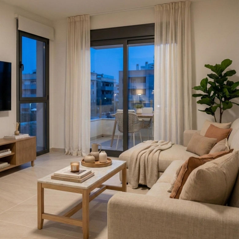 Ático de 3 dormitorios de nueva construcción a la venta en Benijófar(Alicante)