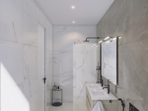 Adosado de nueva construcción con 3 dormitorios y amplio solarium en El Raso (Guardamar del Segura)