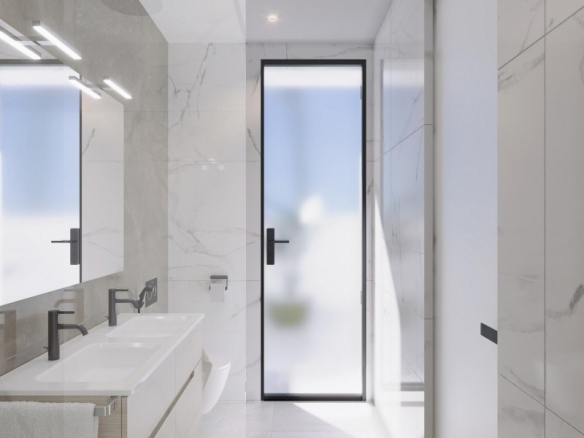 Adosado de nueva construcción con 3 dormitorios y amplio solarium en El Raso (Guardamar del Segura)