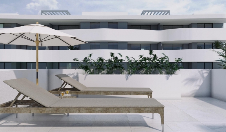 Adosado de nueva construcción con 3 dormitorios y amplio solarium en El Raso (Guardamar del Segura)