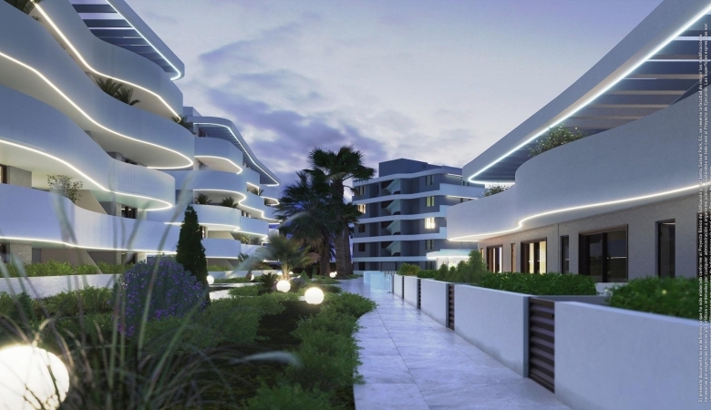 Adosado de nueva construcción con 3 dormitorios y amplio solarium en El Raso (Guardamar del Segura)