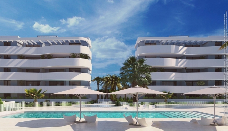 Adosado de nueva construcción con 3 dormitorios y amplio solarium en El Raso (Guardamar del Segura)