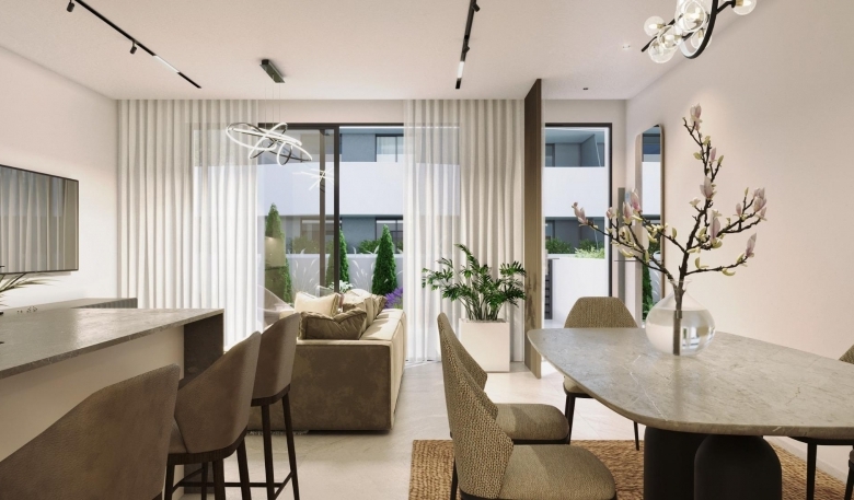 Adosado de nueva construcción con 3 dormitorios y amplio solarium en El Raso (Guardamar del Segura)