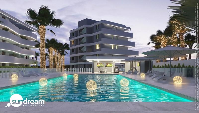 Adosado de nueva construcción con 3 dormitorios y amplio solarium en El Raso (Guardamar del Segura)