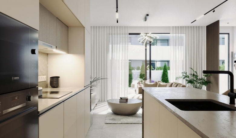 Adosado de nueva construcción con 3 dormitorios y amplio solarium en El Raso (Guardamar del Segura)