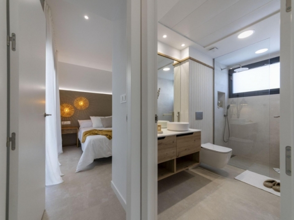 Villa de 3 dormitorios de nueva construcción con piscina privada en campo de golf(Murcia)