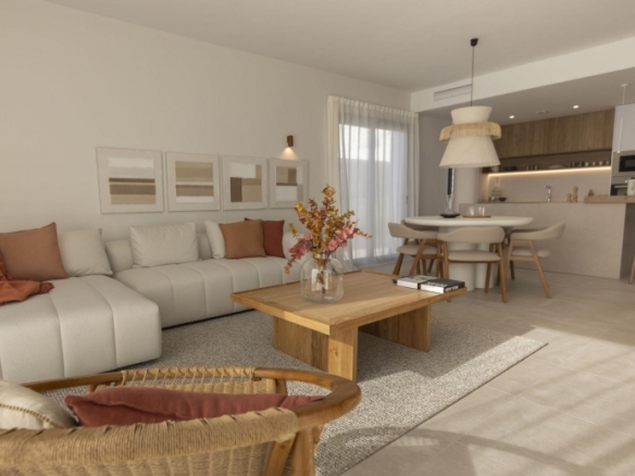 Villa de 3 dormitorios de nueva construcción con piscina privada en campo de golf(Murcia)