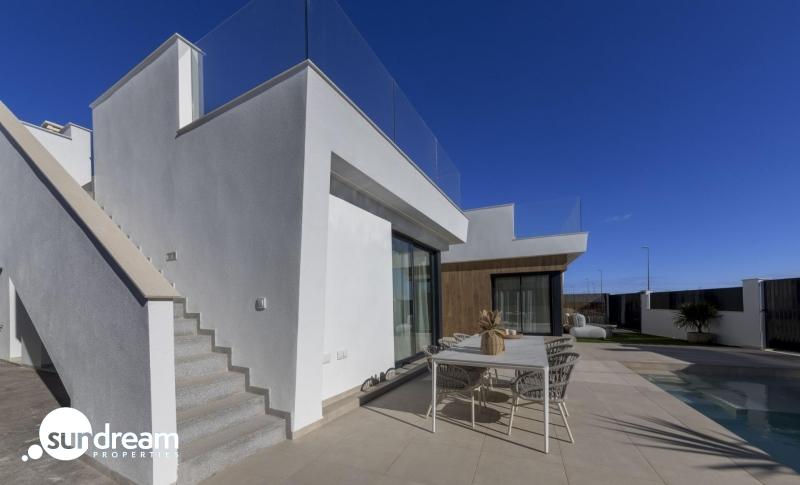 g_43490-11-28 Villa de 3 dormitorios de nueva construcción con piscina privada en campo de golf(Murcia)