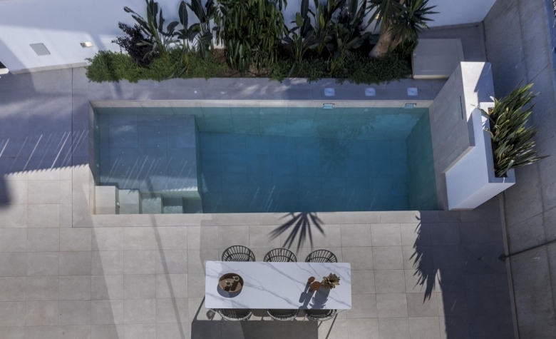 Villa de 3 dormitorios de nueva construcción con piscina privada en campo de golf(Murcia)