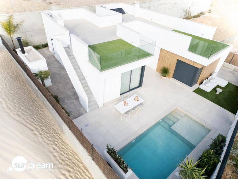 g_43490-11-31 Villa de 3 dormitorios de nueva construcción con piscina privada en campo de golf(Murcia)