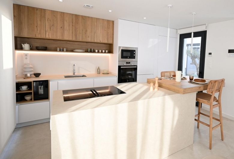 Villa de 3 dormitorios de nueva construcción con piscina privada en campo de golf(Murcia)