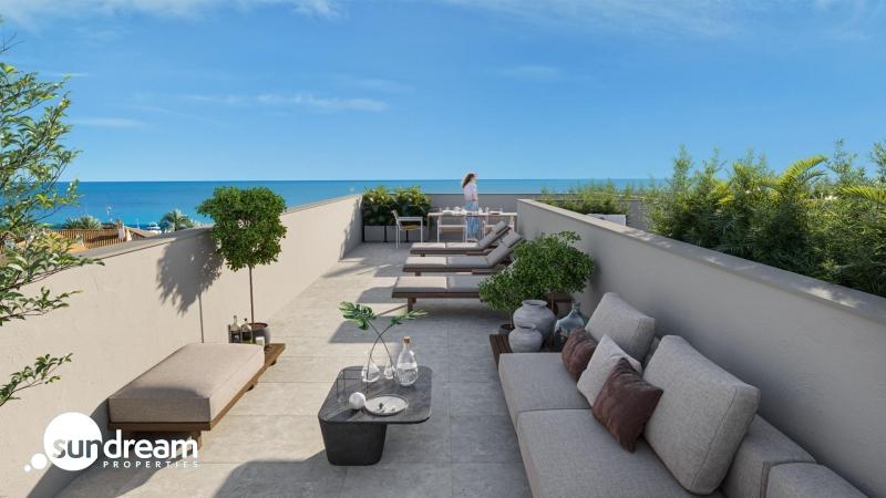 g_43493-10-1 Ático de 2 dormitorios con solarium privado y magnificas vistas al mar a 250m de la playa en Los Alcázares(Murcia)