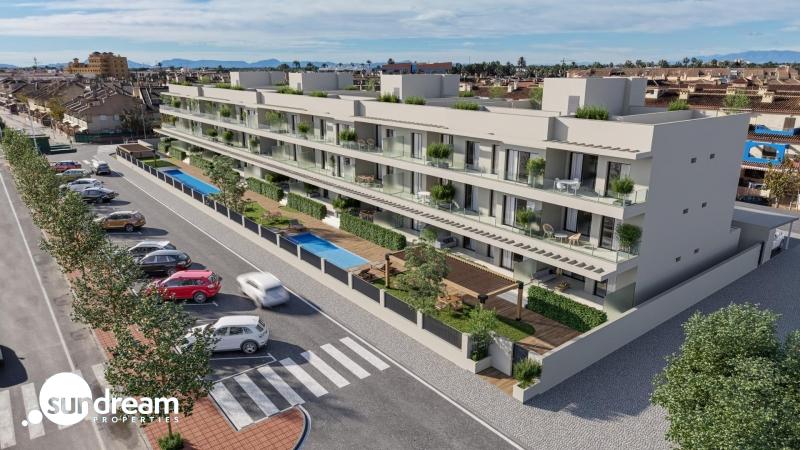 g_43494-11-10 Apartamento de 3 dormitorios a 250m de la playa a la venta en Los Alcázares(Murcia)