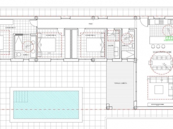 Villa de 3 dormitorios y piscina privada en una planta a la venta en Pinoso(Alicante)