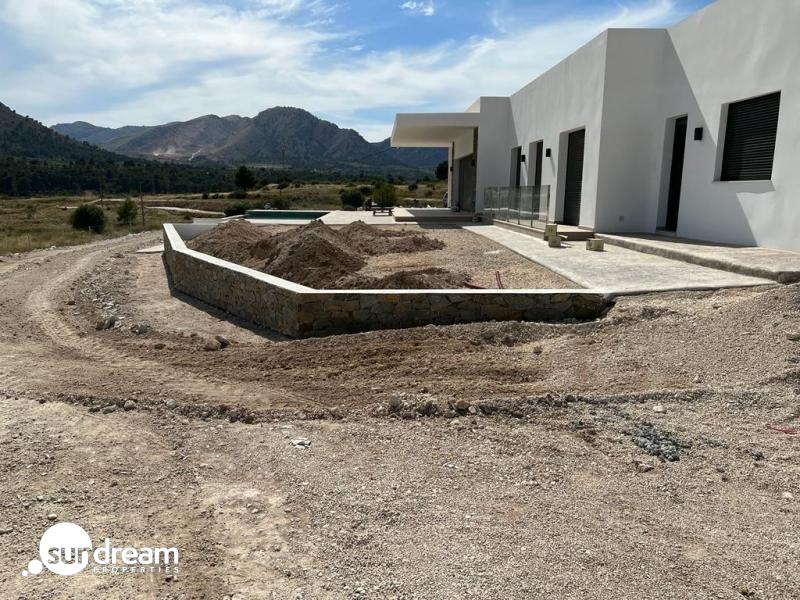 g_43501-44-27 Villa de obra nueva con piscina y terreno en Pinoso