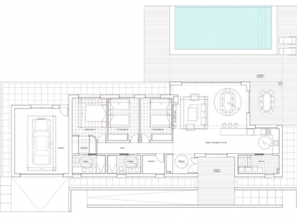 Villa de obra nueva con piscina y terreno en Pinoso