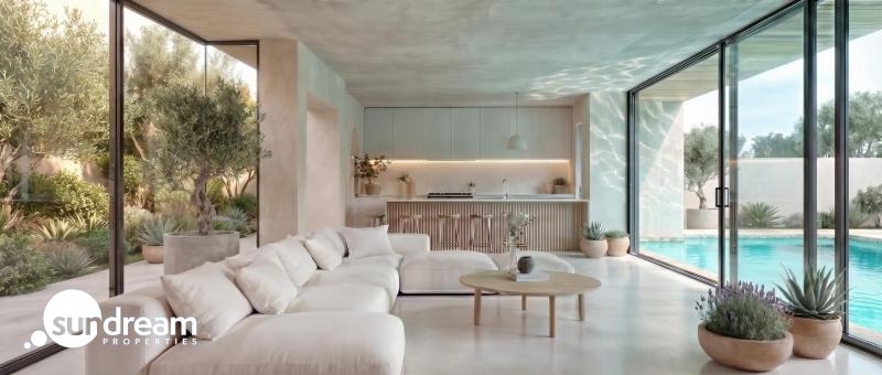 g_43503-47-2 Villa en una sola planta a medida con 3 dormitorios y piscina privada en Pinoso(Alicante)